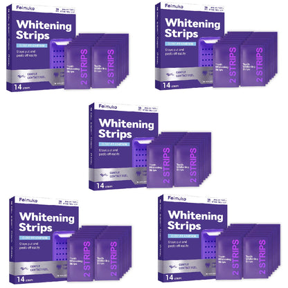 5/3/1PCS Purple Tooth Whitening Strips for Sensitive Teeth, Improve Dental Yellowing Oral Care, for Lasting Bright Smile