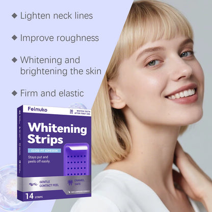 5/3/1PCS Purple Tooth Whitening Strips for Sensitive Teeth, Improve Dental Yellowing Oral Care, for Lasting Bright Smile